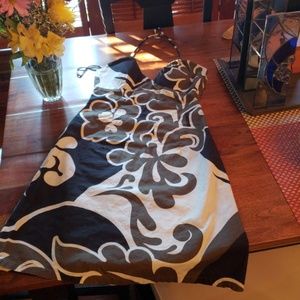 H&M floral halter dress